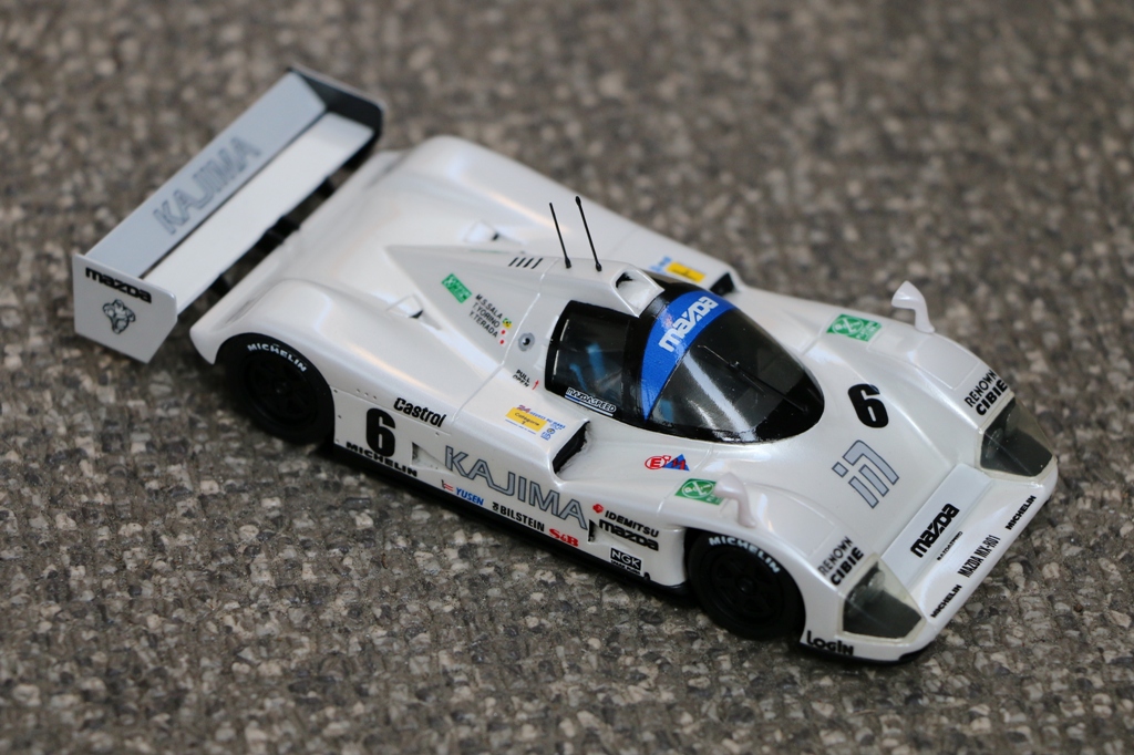 FINISH!!!!! STARTER 1/43 MAZDA MXR-01 #6 1992 LM: Splash and Go!!!!!