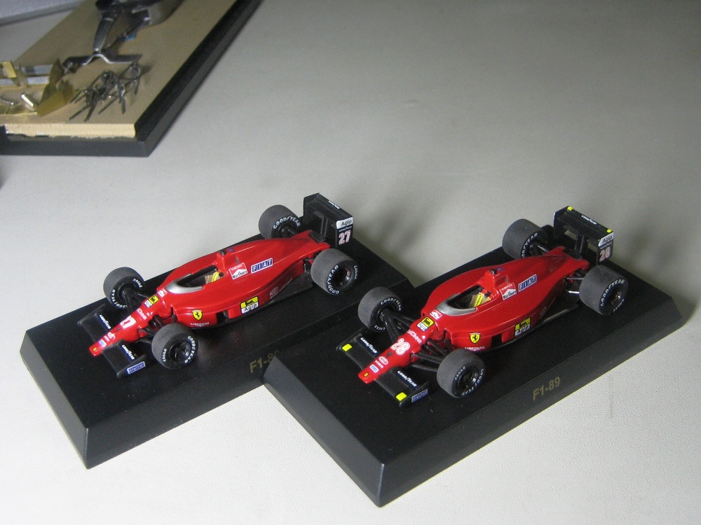 1/64 KYOSHO Ferrari F189(F1-89) Early Version: Splash and Go!!!!!